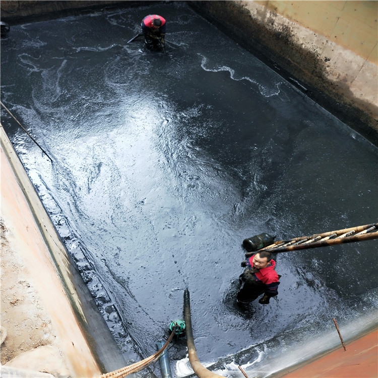 绥滨废水池清理
