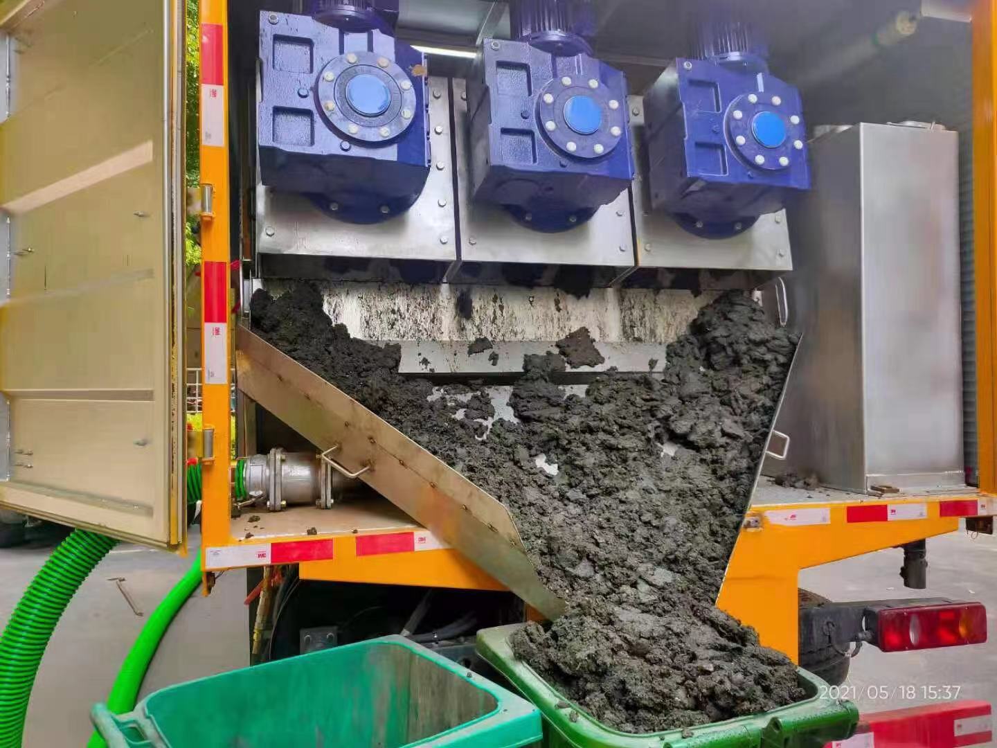 绥滨化粪池清掏城市维护站-泥浆净化干湿分离处理